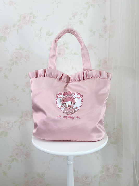 My Melody Lolita Style Satin Hand Bag