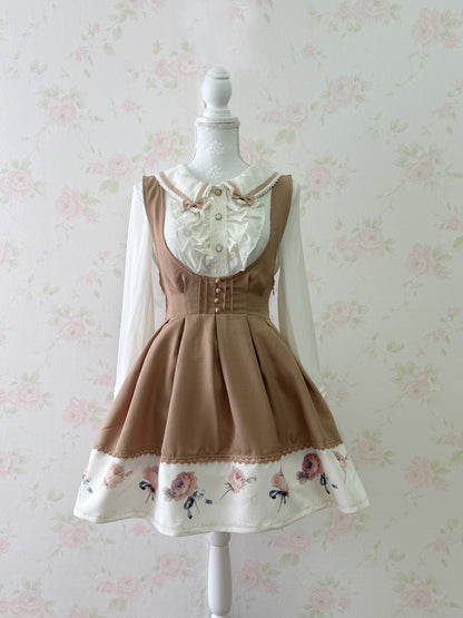 LIZ LISA Side Bow Long Sleeved Blouse