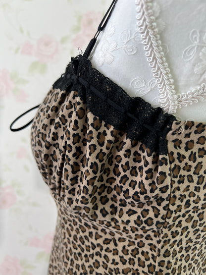 One Way Leopard Tight Dress