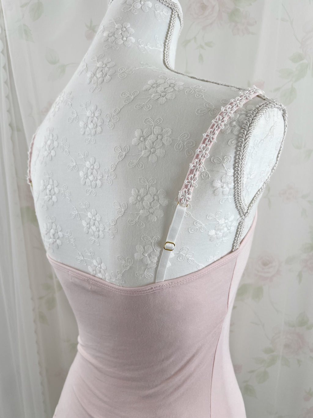 (Pre-order)Vintage Angel Tailor Pink Laloli Dress&Cami Set