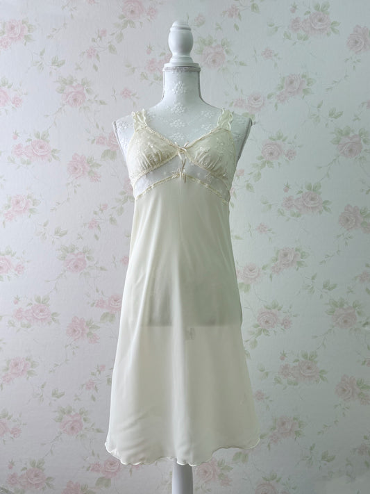 Yukiko Hanai Butterfly Slip (Ivory)