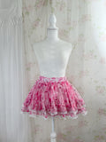 Evori Glow Sakura Chiffon Skirt