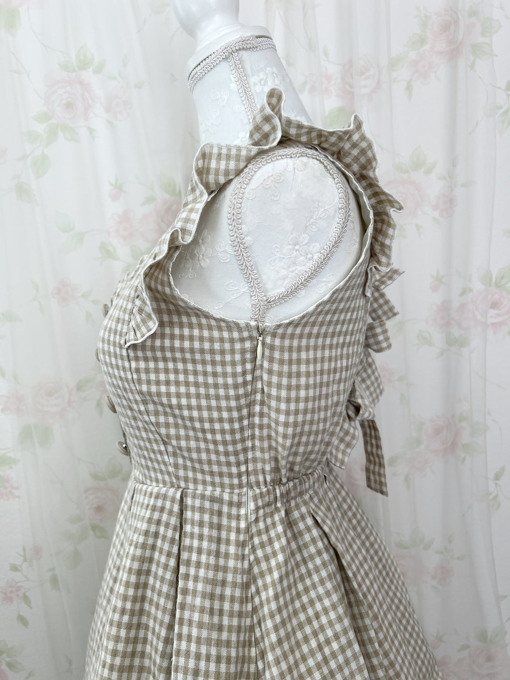 LIZ LISA Back Triple Bow Jumper Dress