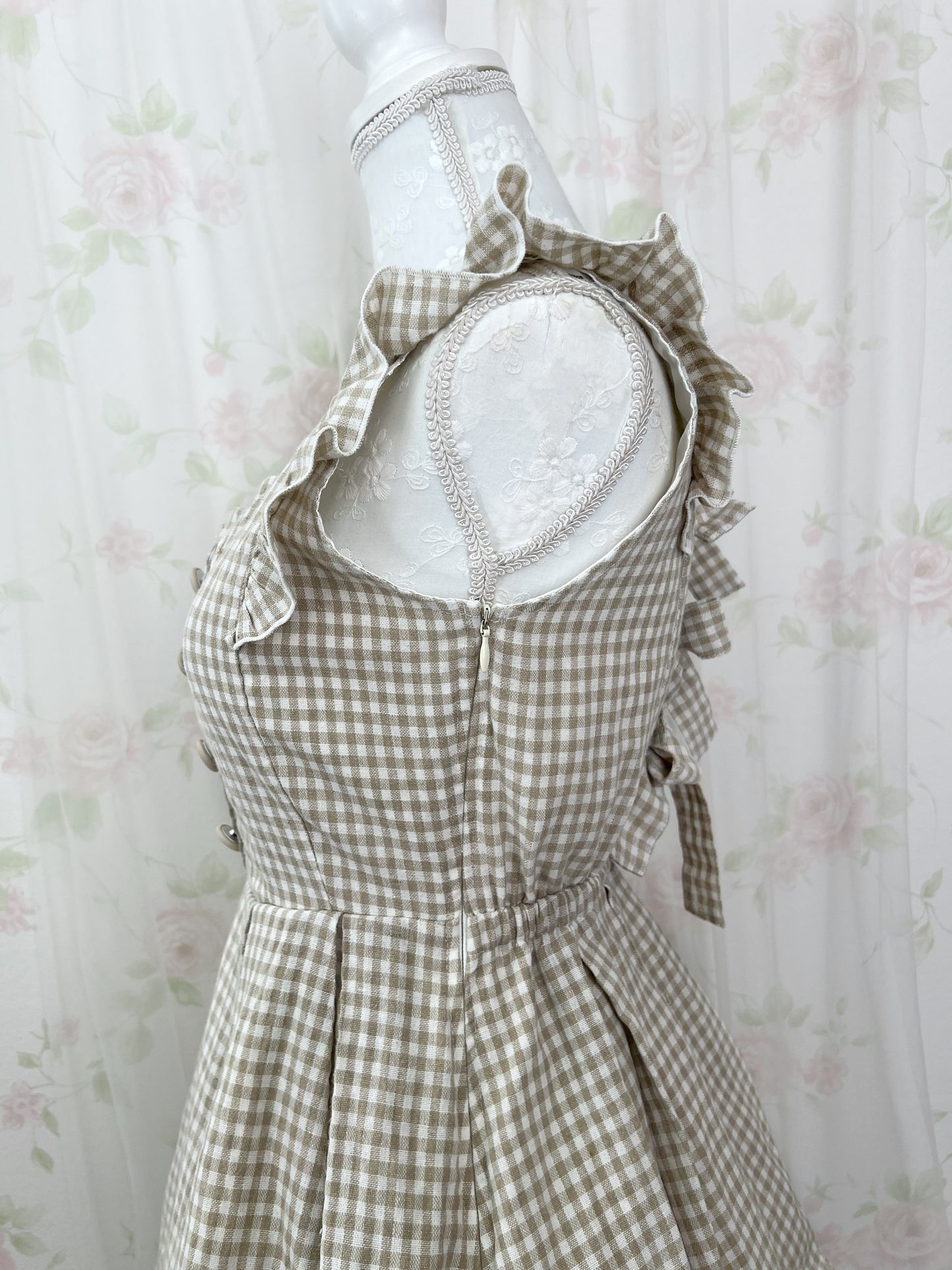 LIZ LISA Back Triple Bow Jumper Dress