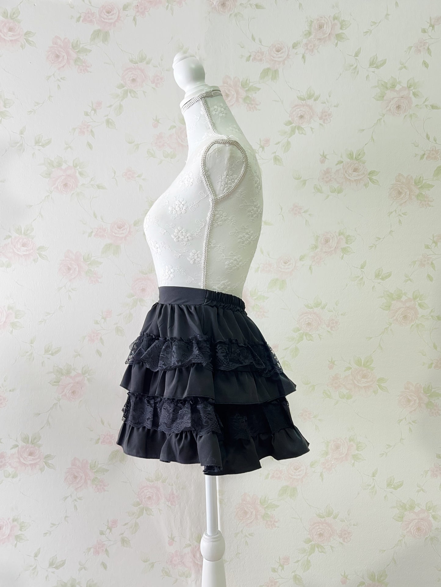 GRL Layered Shoujo Sukapan (Black)