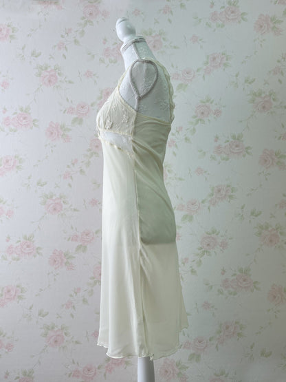 Yukiko Hanai Butterfly Slip (Ivory)