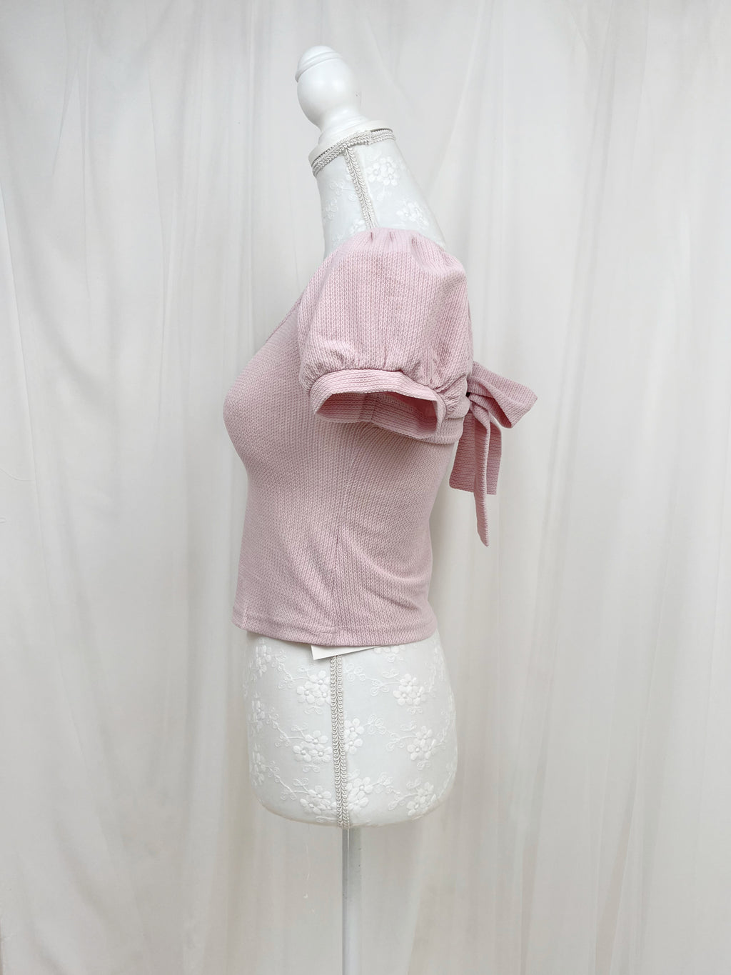 Back Bow Shoujo Top (Pink)