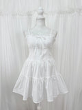 Cotton Angel Dress (White)
