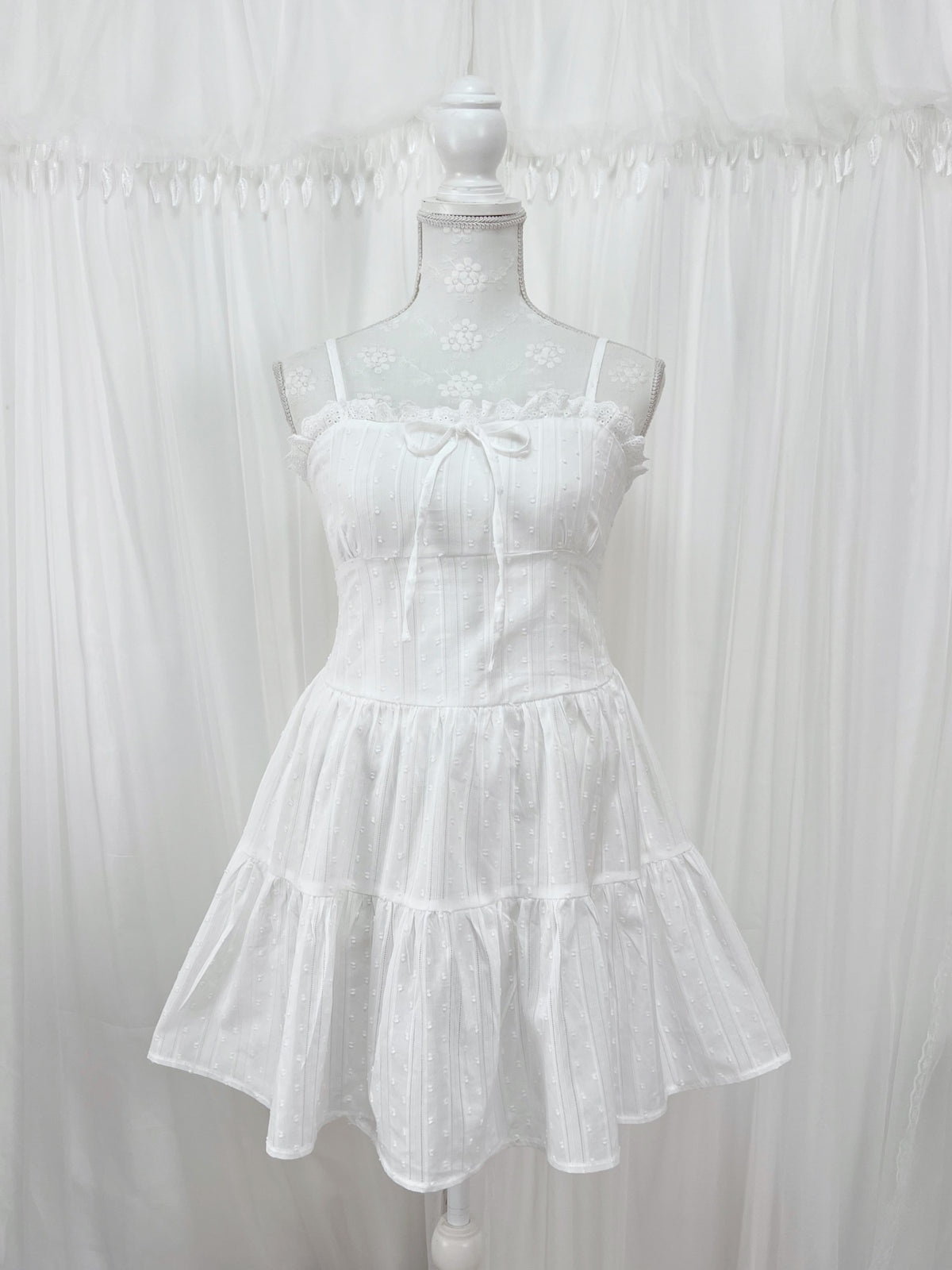 Cotton Angel Dress (White)