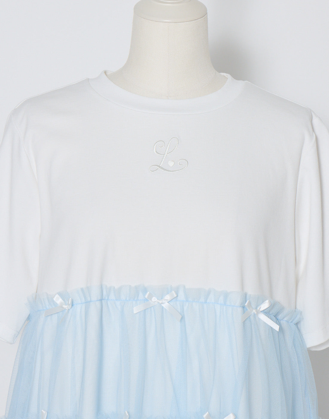 Lolime Tulle tiered cut sew mini dress