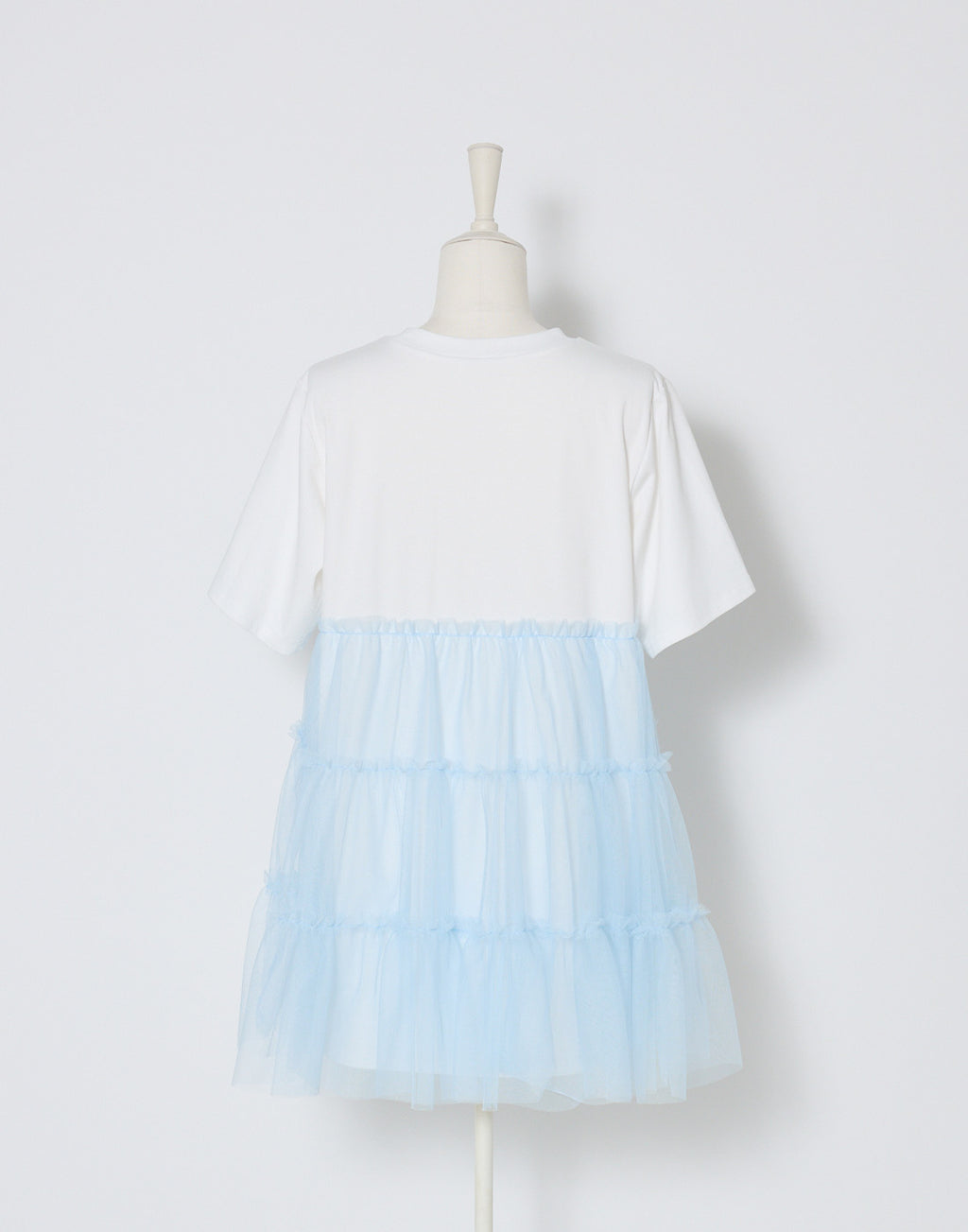 Lolime Tulle tiered cut sew mini dress
