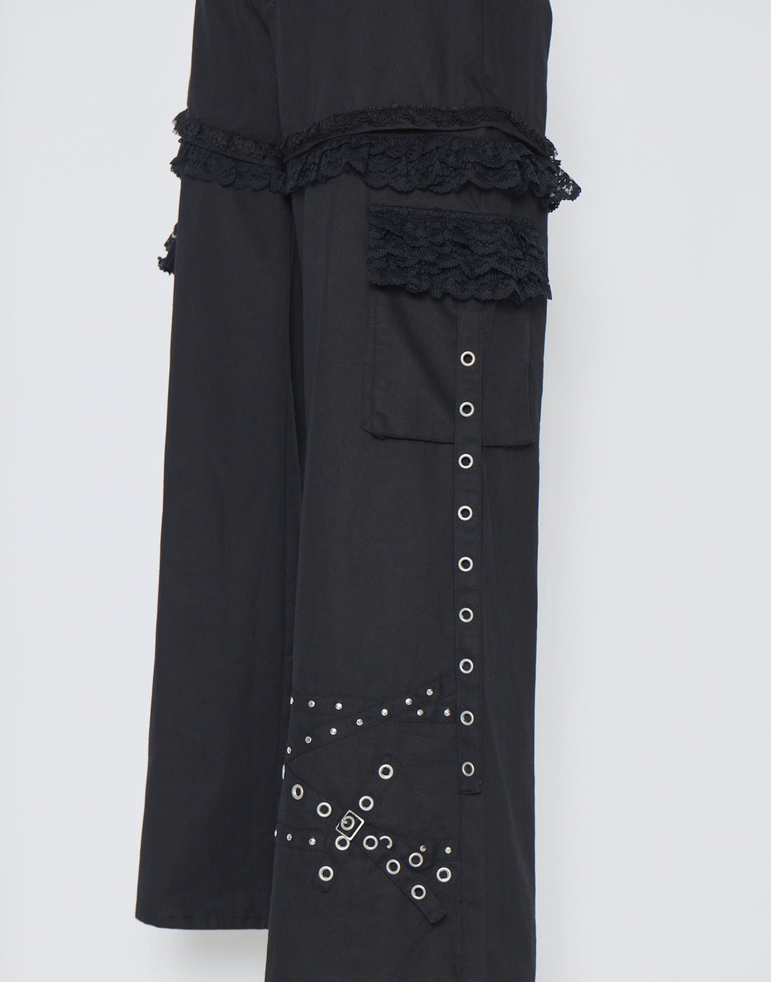 AVENCHUMU Metal cord Separate 2way pants