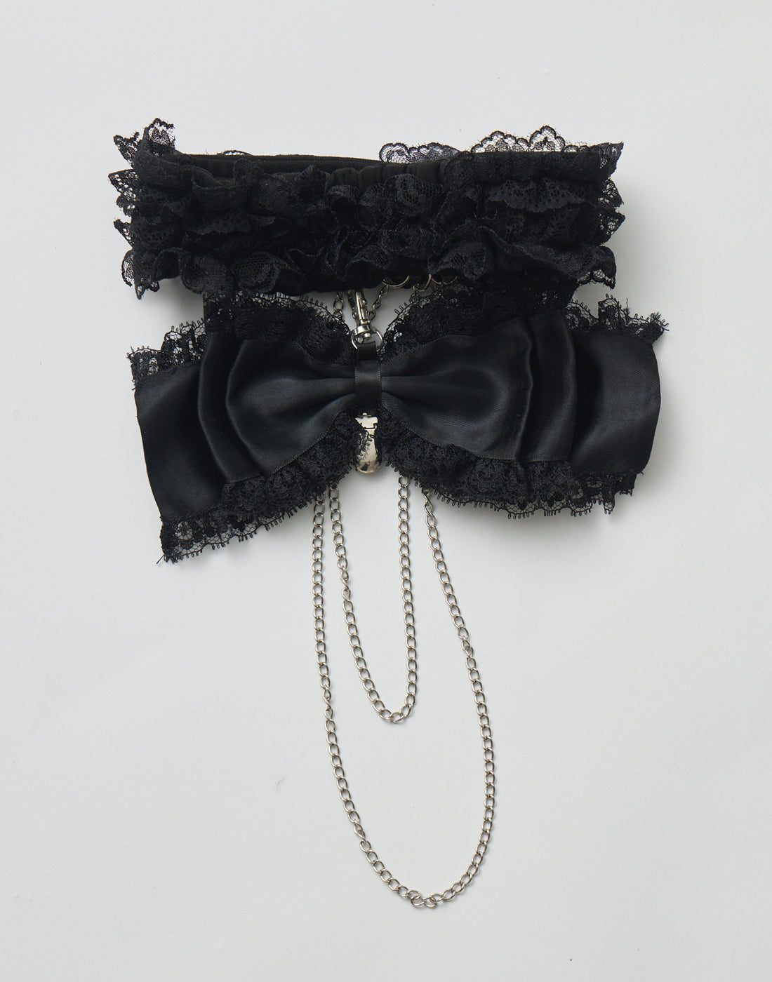 AVENCHUMU Ribbon ＆ lace chain garter