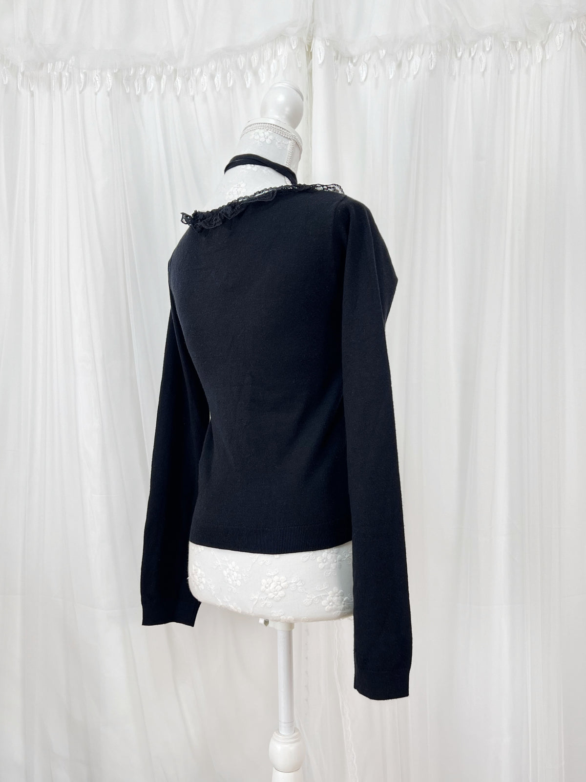 jouetie Choker Attached Top (Black)