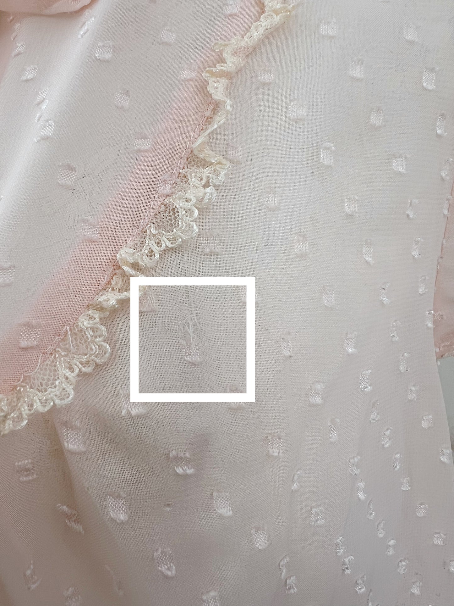 Peach John Bow Tie Chiffon Blouse (Peach Pink)