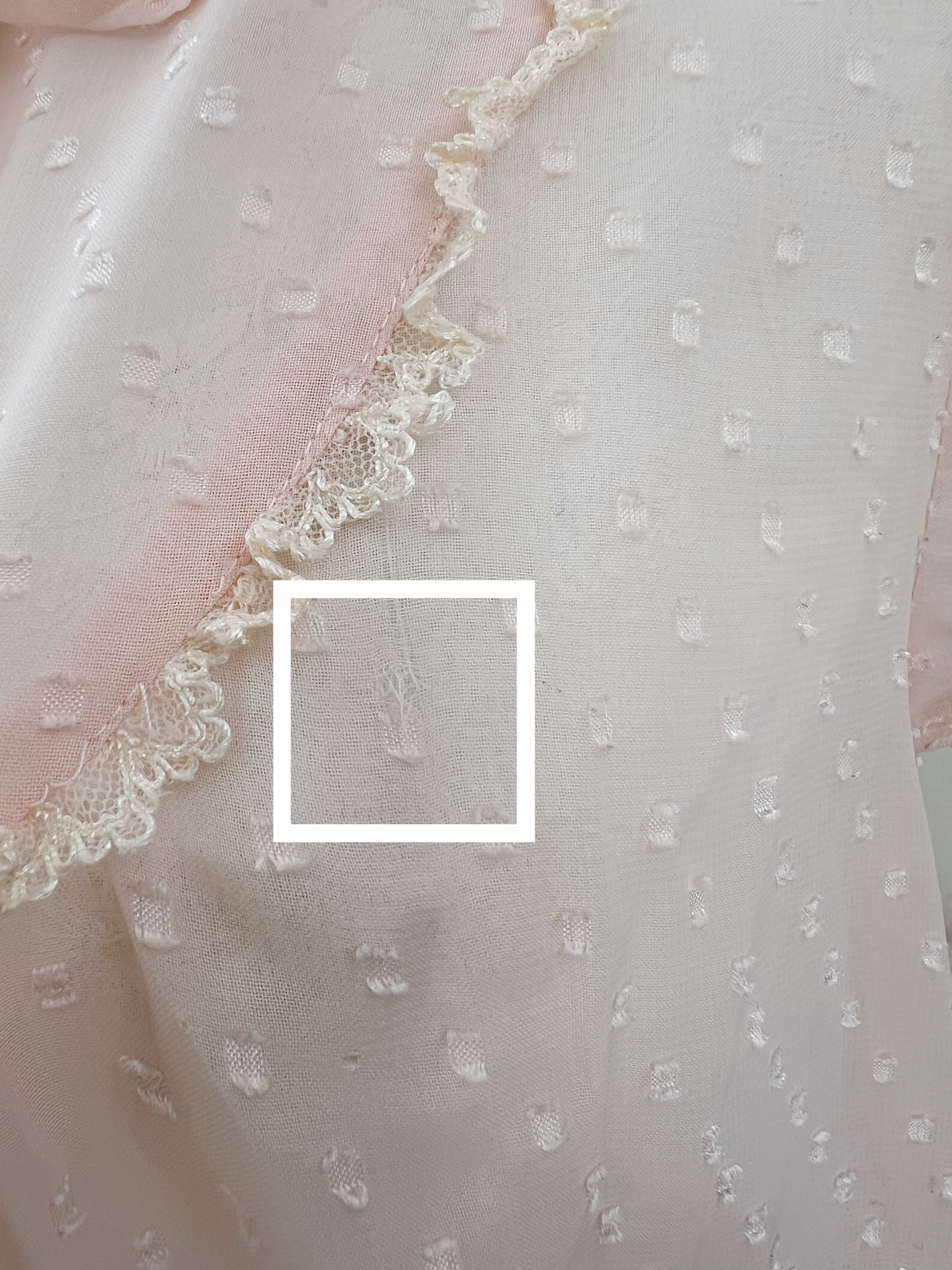 Peach John Bow Tie Chiffon Blouse (Peach Pink)