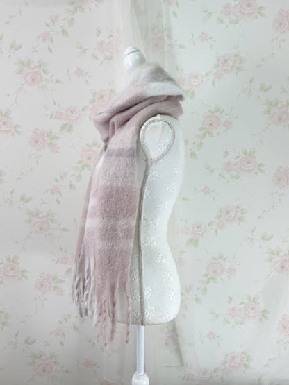 INGNI Checked Scarf (Pink)