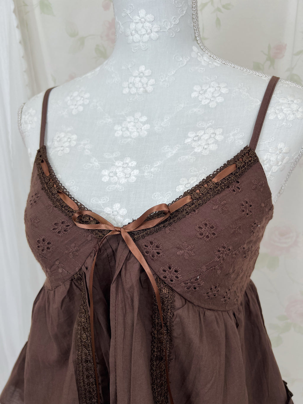 1998beforethedawn Esme Cami Top (Chocolate)