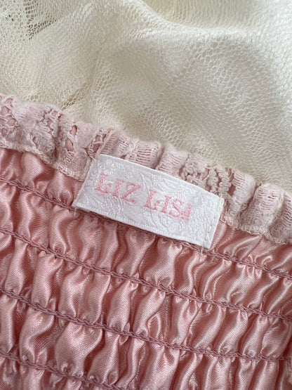 LIZ LISA Lace Tulle Camisole Dress