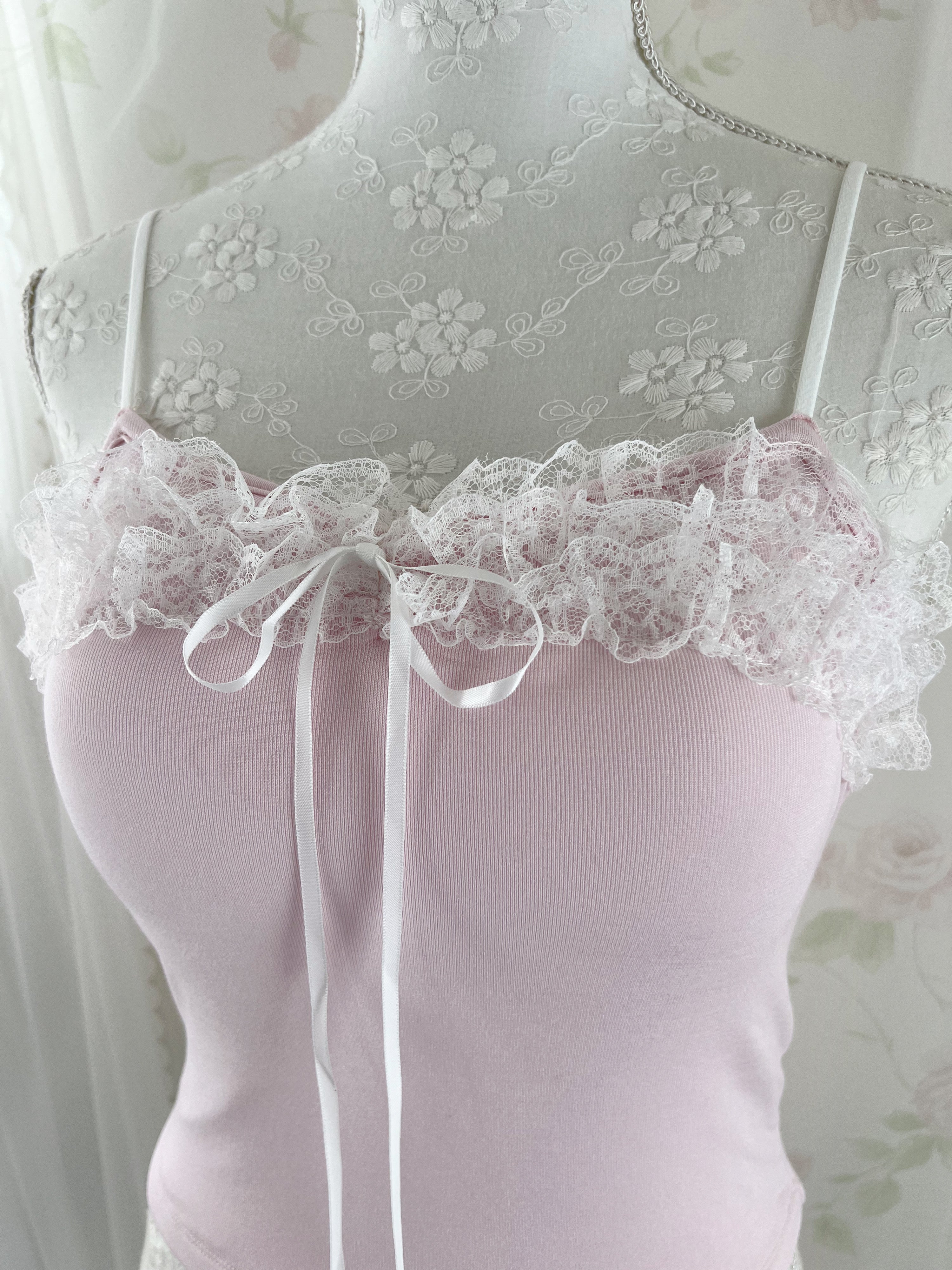 Princess Lace Camisole (Pink)