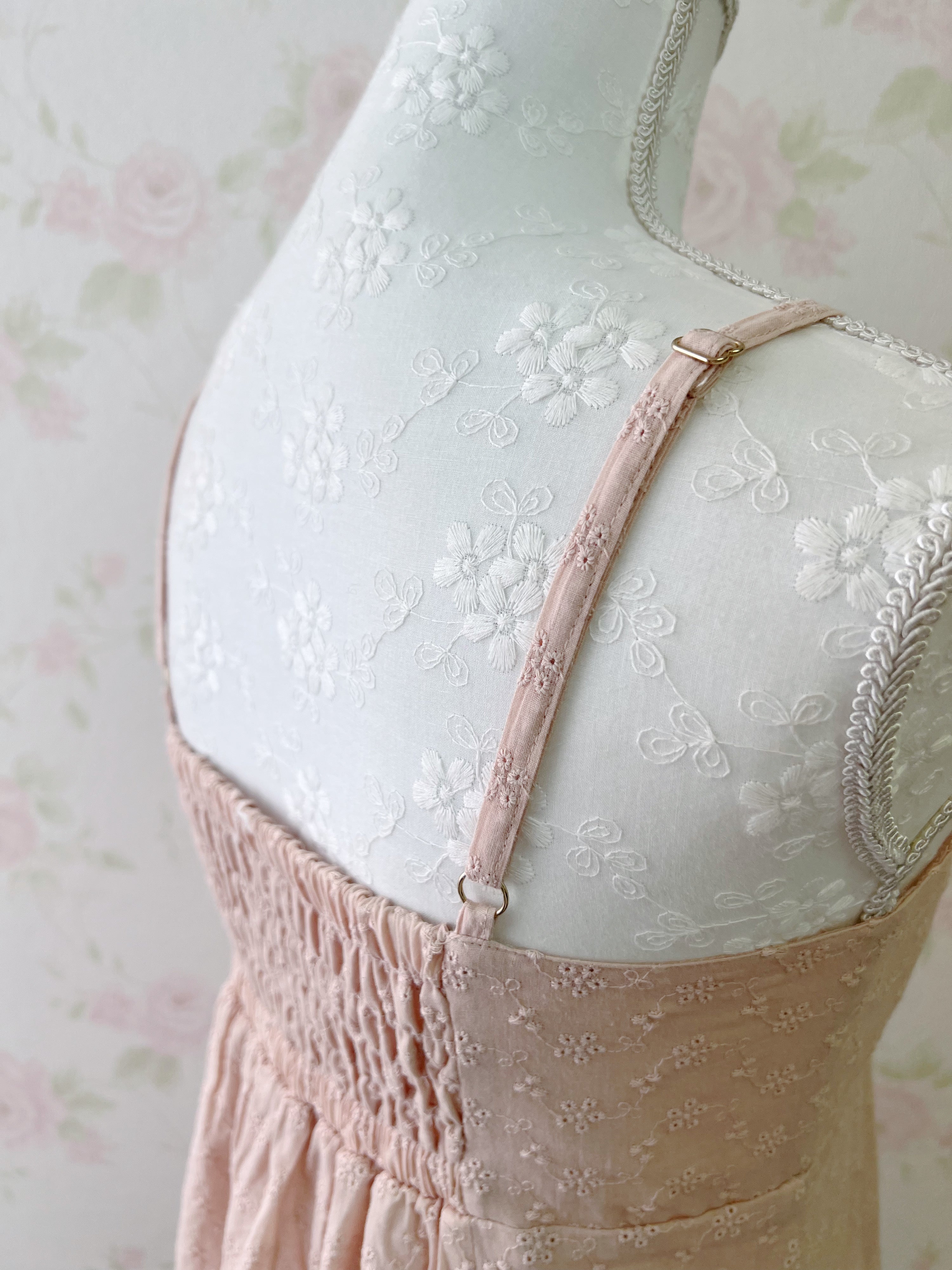 MAJESTIC LEGON Cotton Embroidery Dress