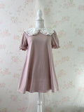 Ank Rouge Dolly Collar Dress (Pink)