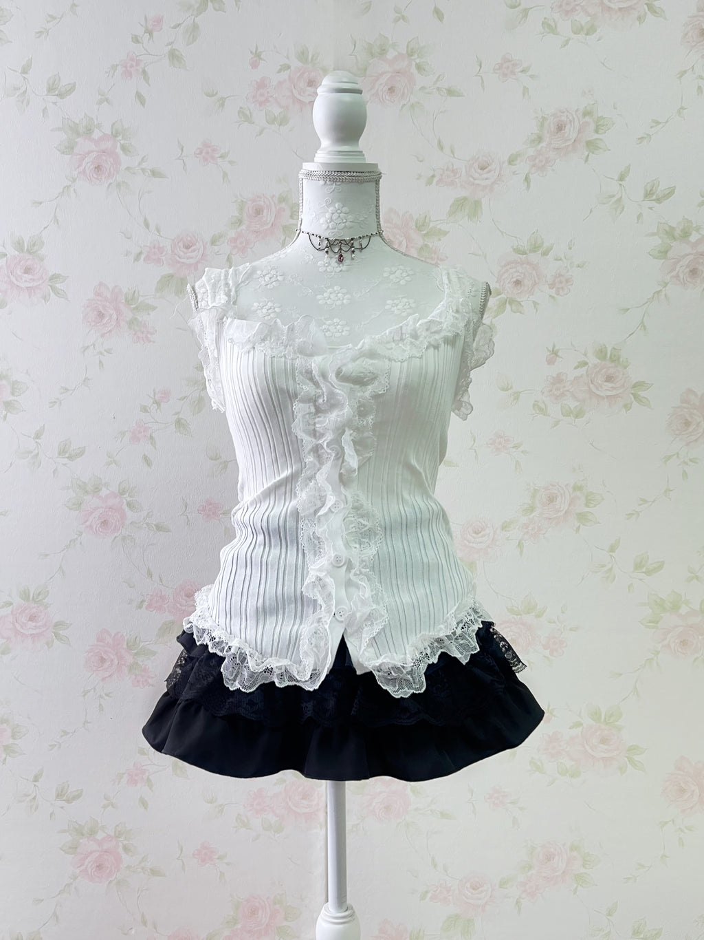 Layered Shoujo Sukapan (Black)