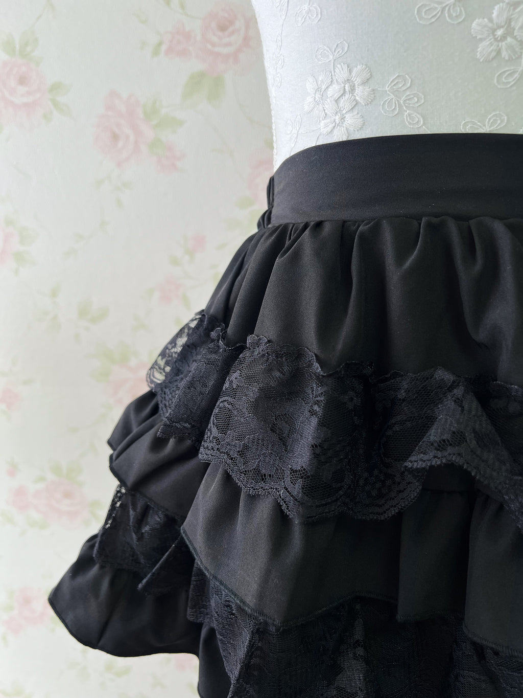 Layered Shoujo Sukapan (Black)