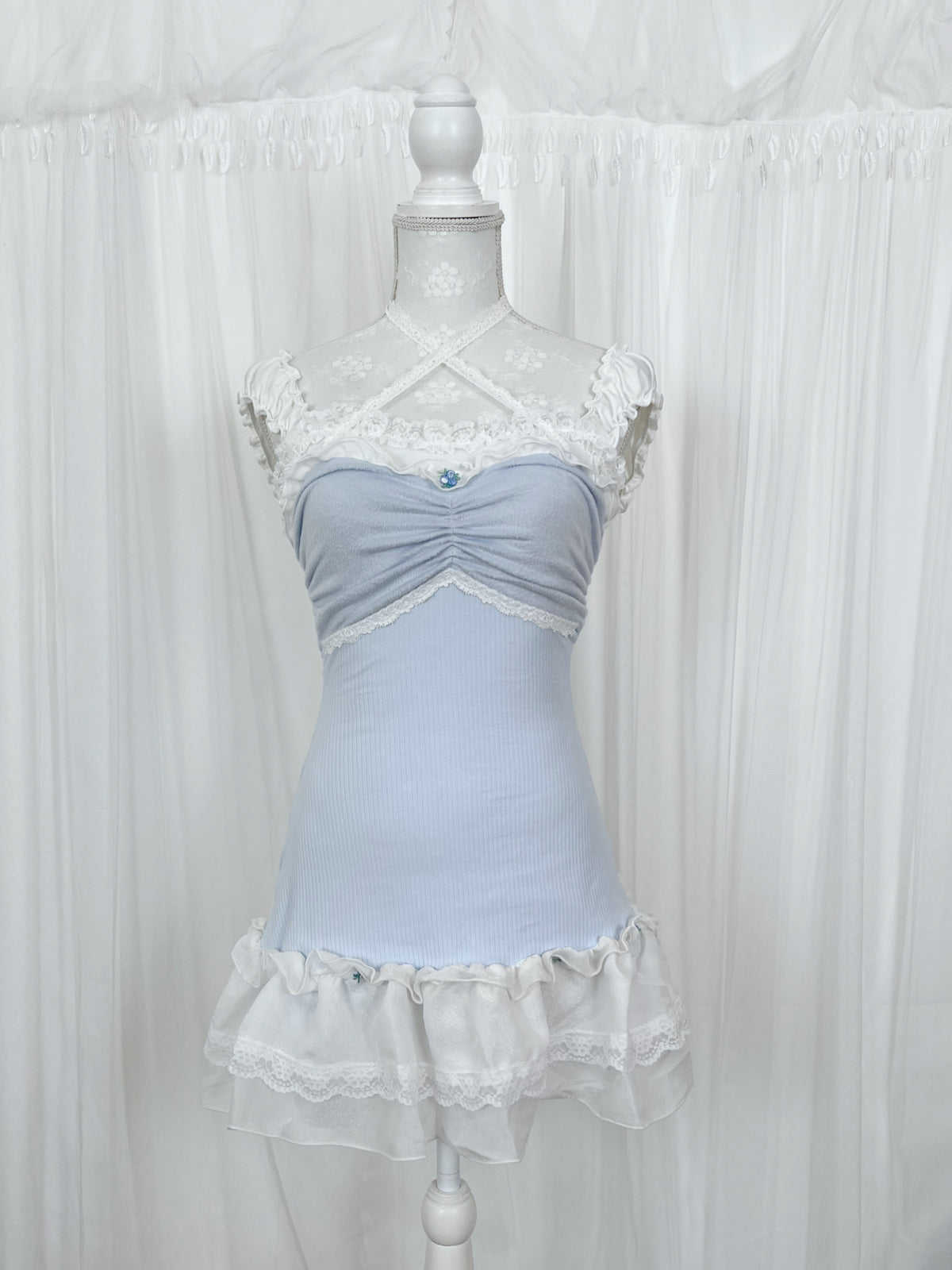 (Pre-order)Vintage Angel Blue Bella Dress