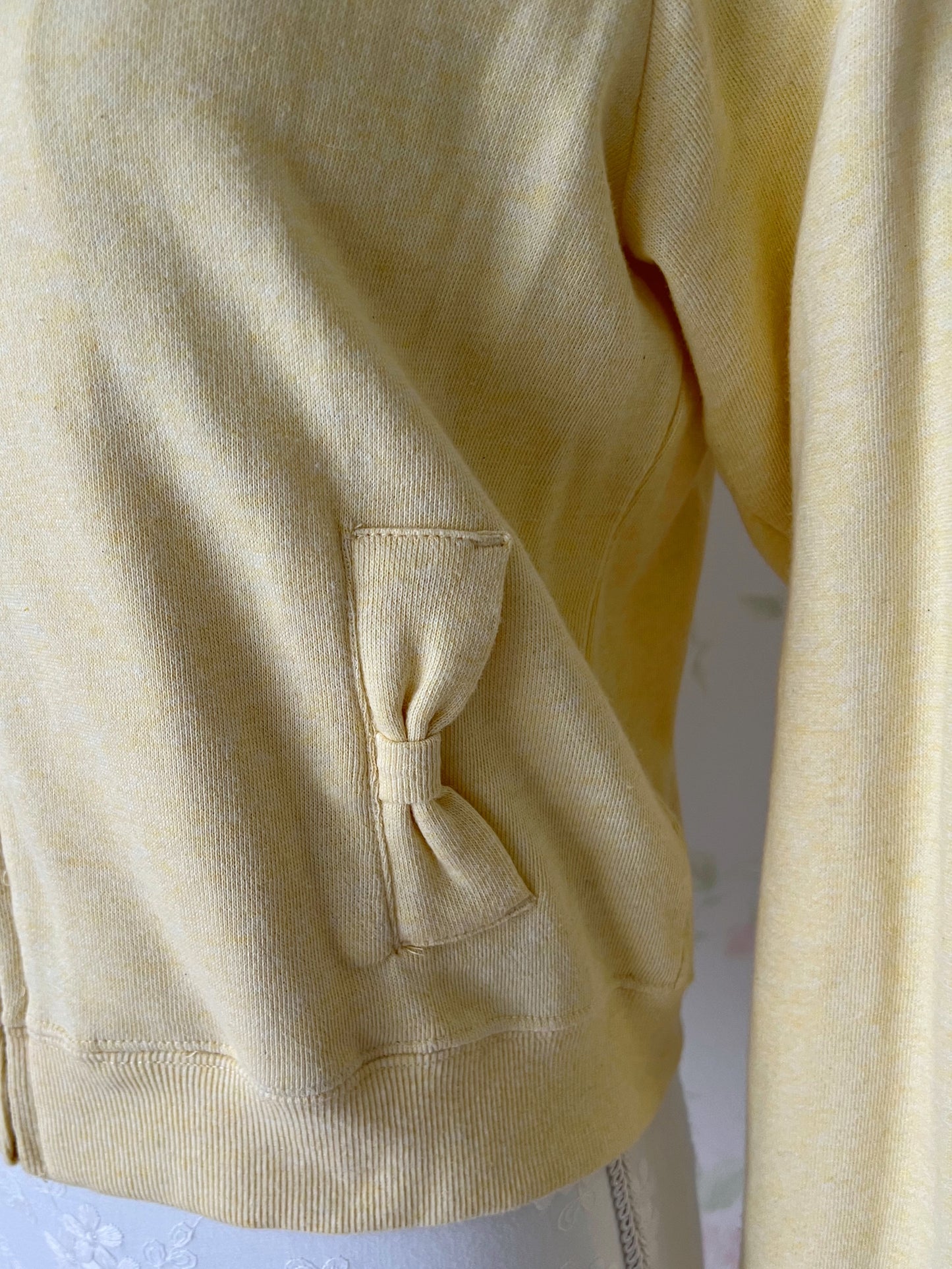 earth music & ecology Bow Pocket Lace Hoodie