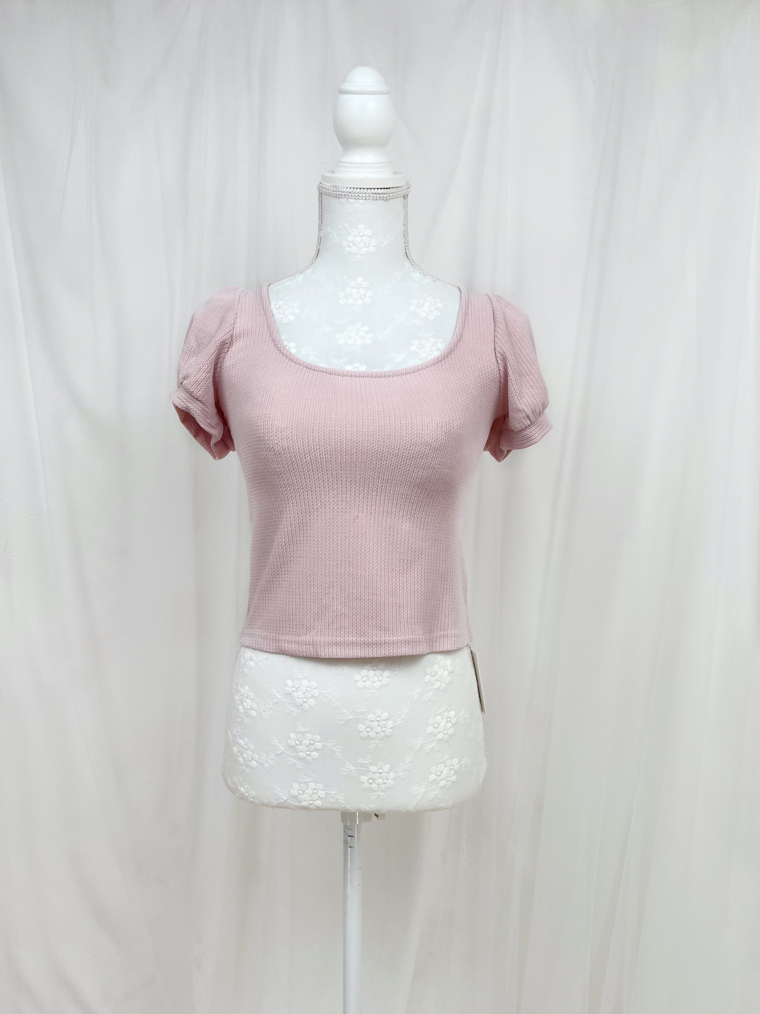 Back Bow Shoujo Top (Pink)