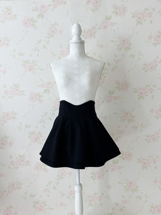 Jiraikei High Waist Sukapan (Black)