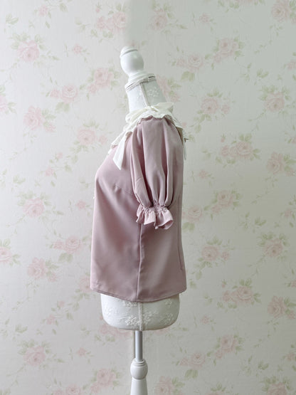 (21% OFF) mille fille closet by LODISPOTTO Shoulder Bow Blouse