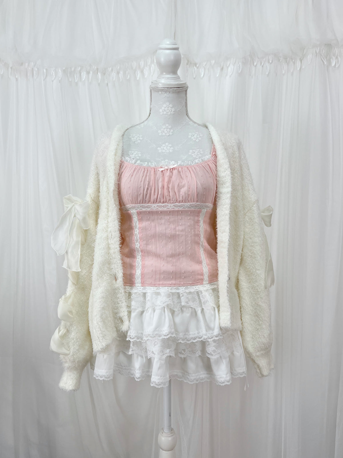 1998beforethedawn Cynthia Top(Peach Pink)