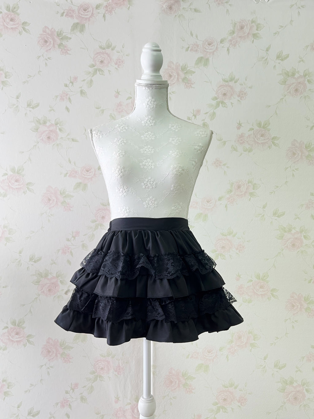 Layered Shoujo Sukapan (Black)