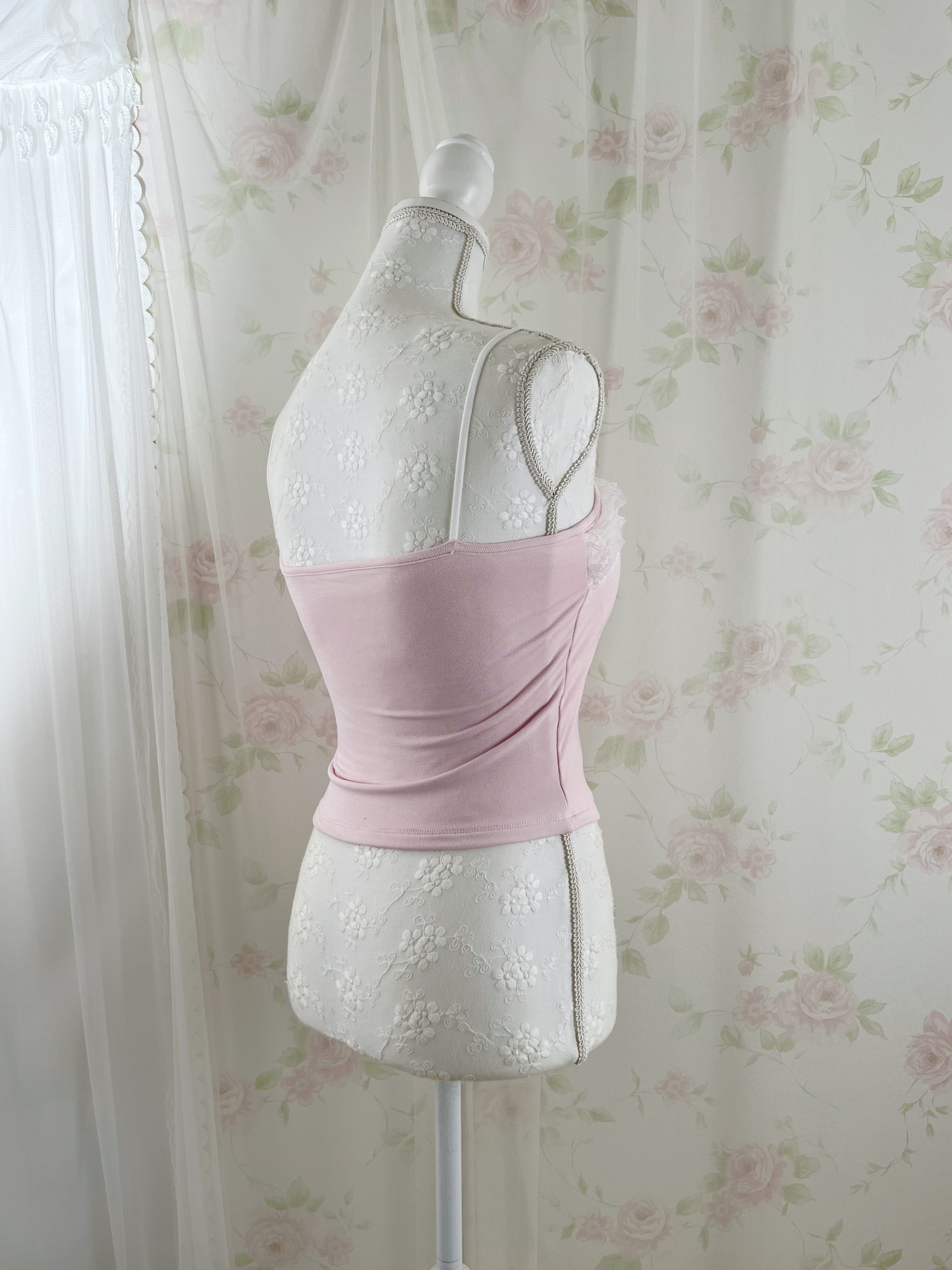 Princess Lace Camisole (Pink)
