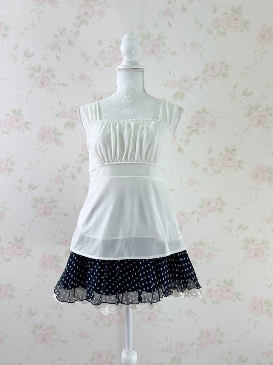 Princess Gather Bust Tunic Top