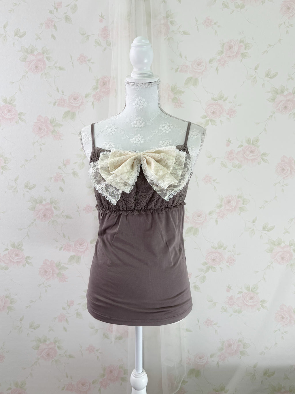Honeys Lace Camisole (Moca)