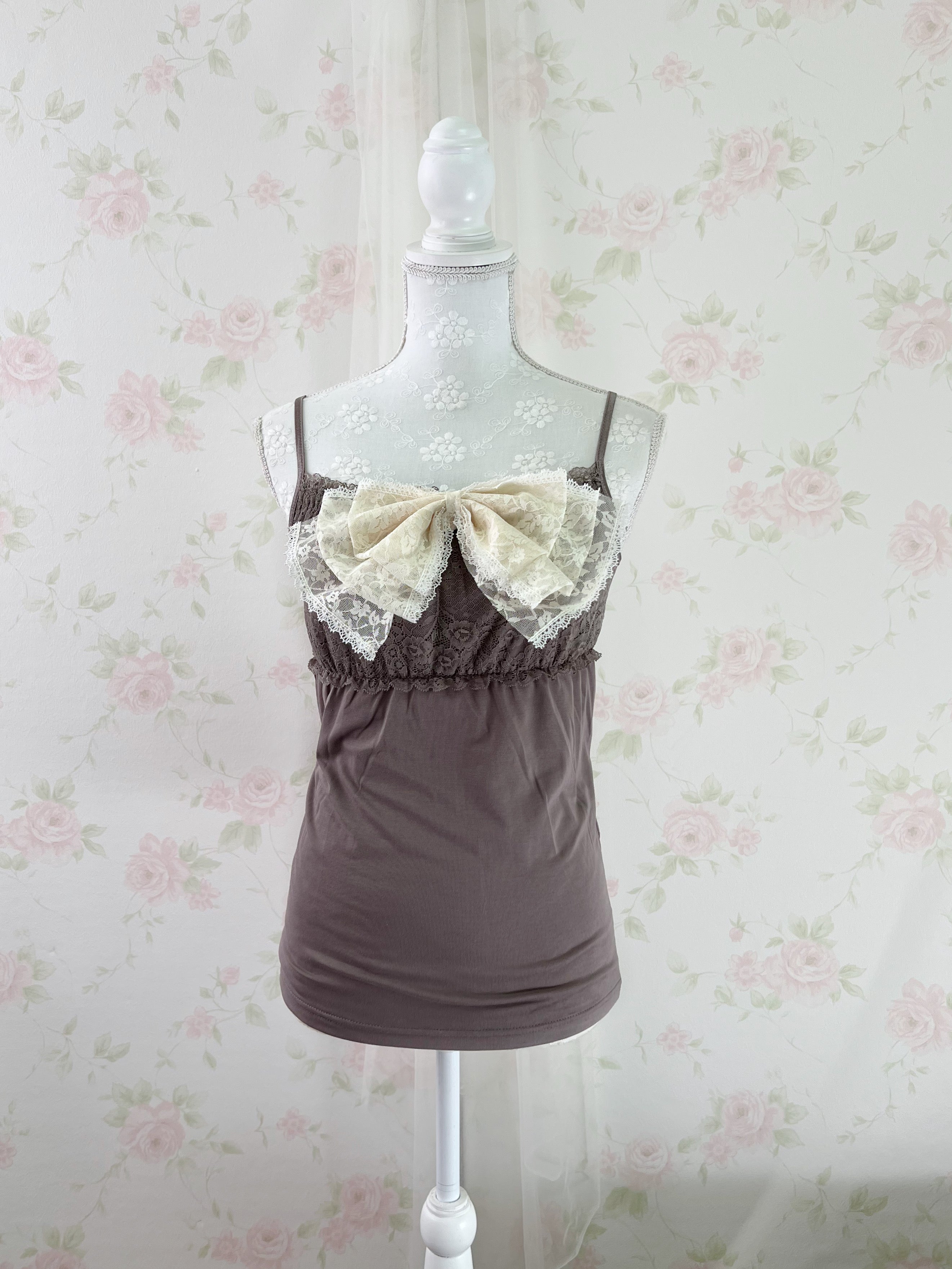 Honeys Lace Camisole (Moca)