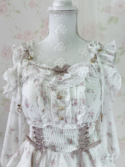 LIZ LISA Petite Floral Himekaji Tunic&Sukapan Set Up
