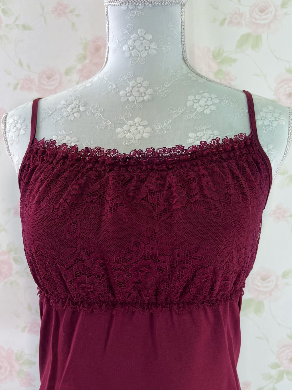 Honeys Lace Camisole (Red)