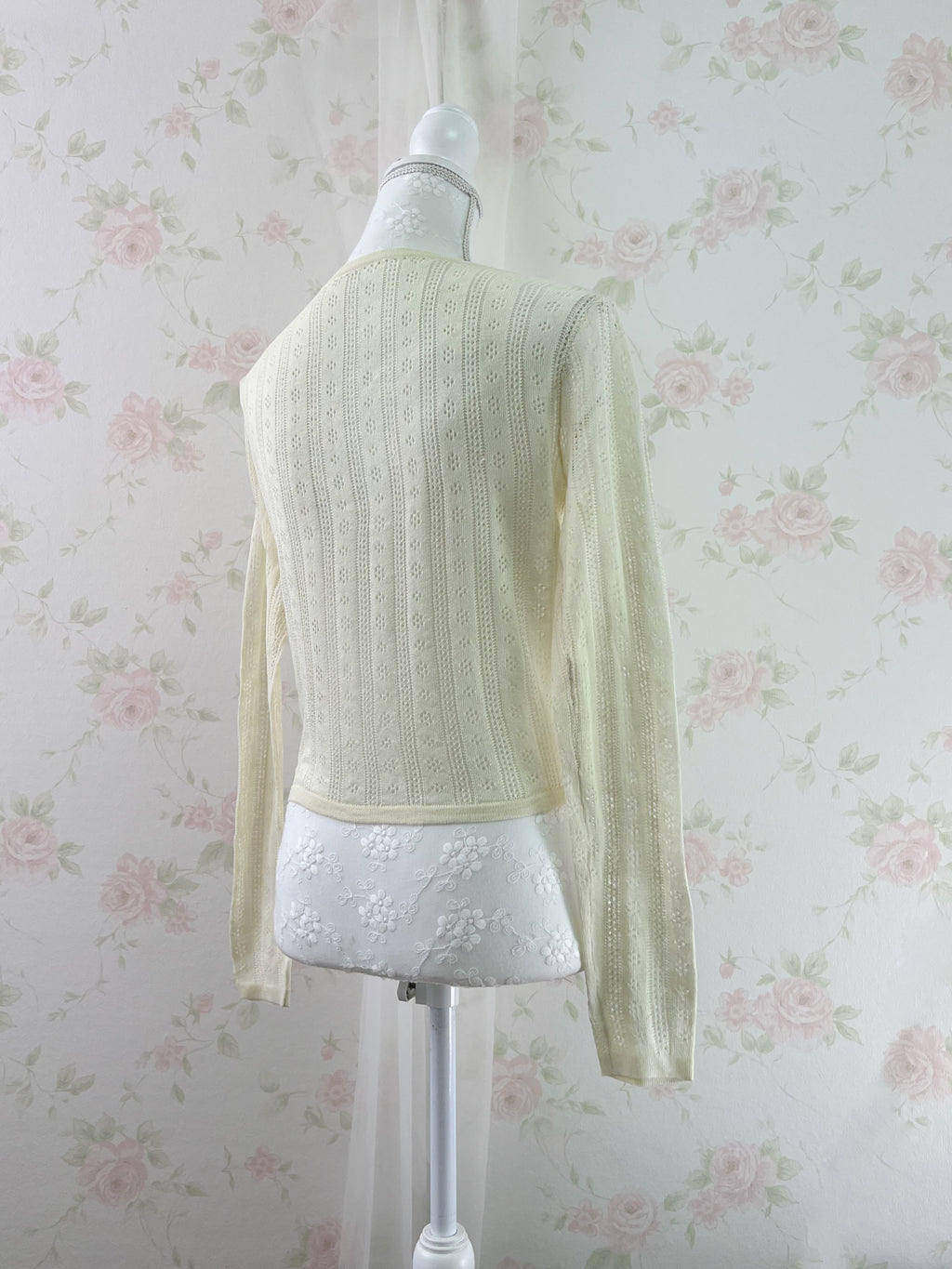 V Neck Shoujo Cardigan (Butter Yellow)