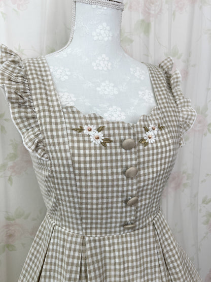 LIZ LISA Back Triple Bow Jumper Dress