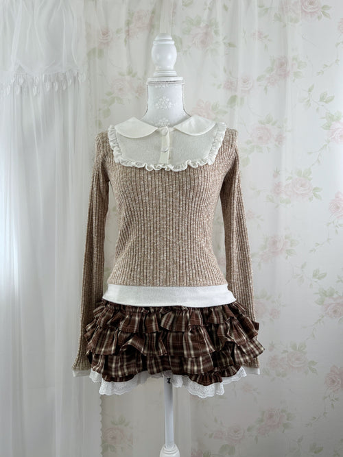 (Pre-order) Evori Glow Tiramisu Ruffles Sukapan