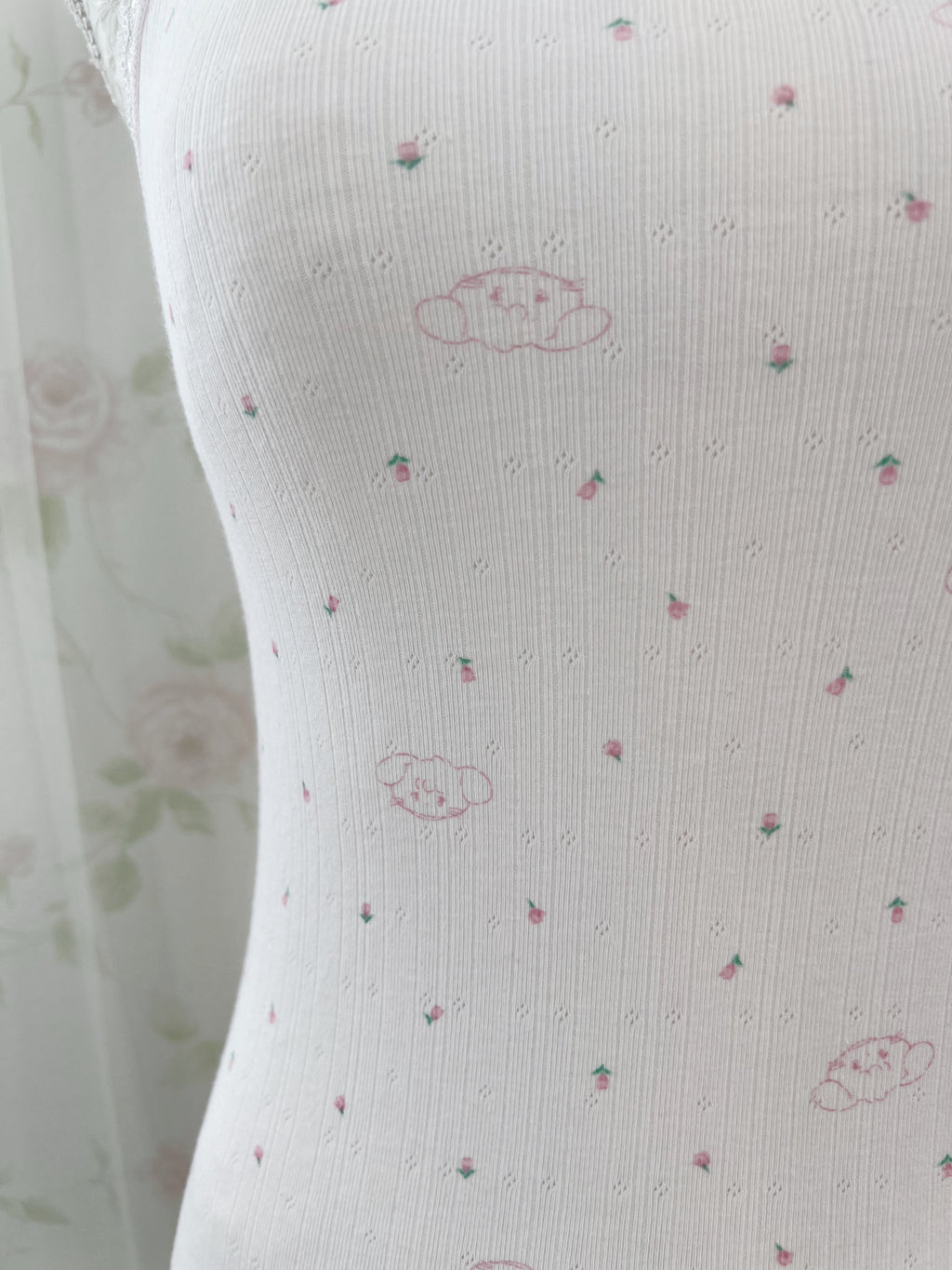 mikko Lil ala mode Cotton Blend Camisole (Baby Pink)