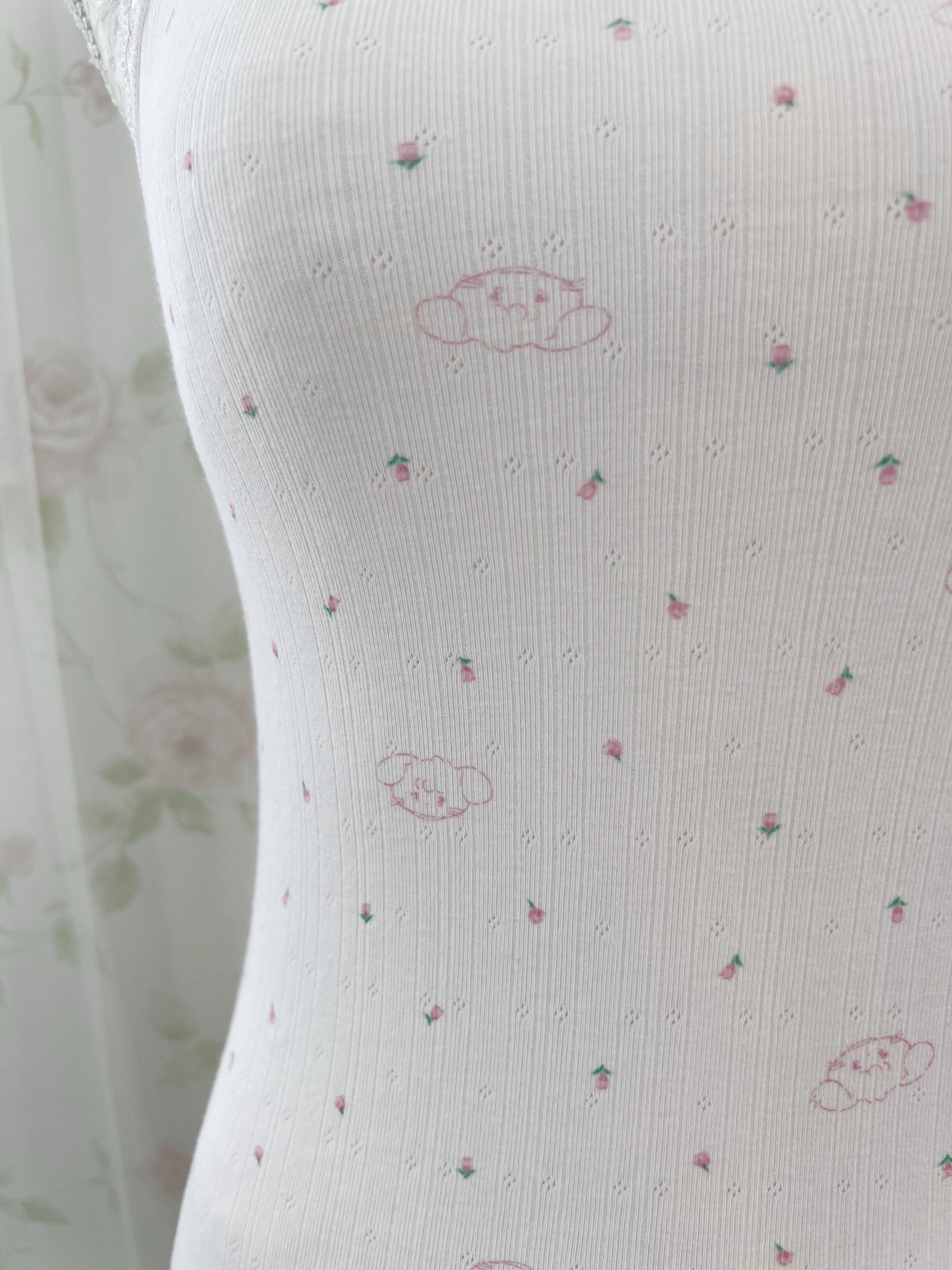 mikko Lil ala mode Cotton Blend Camisole (Baby Pink)