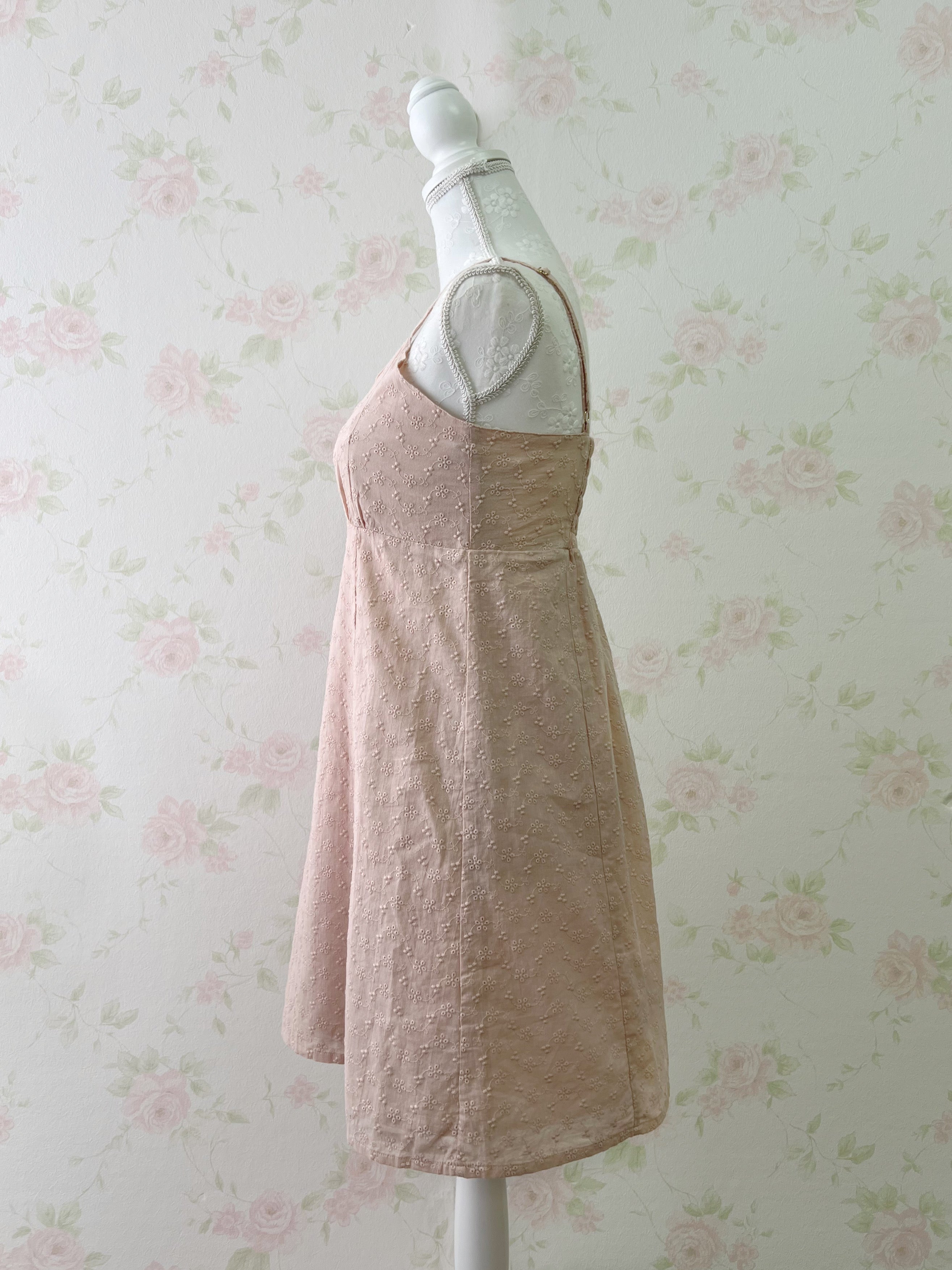 MAJESTIC LEGON Cotton Embroidery Dress