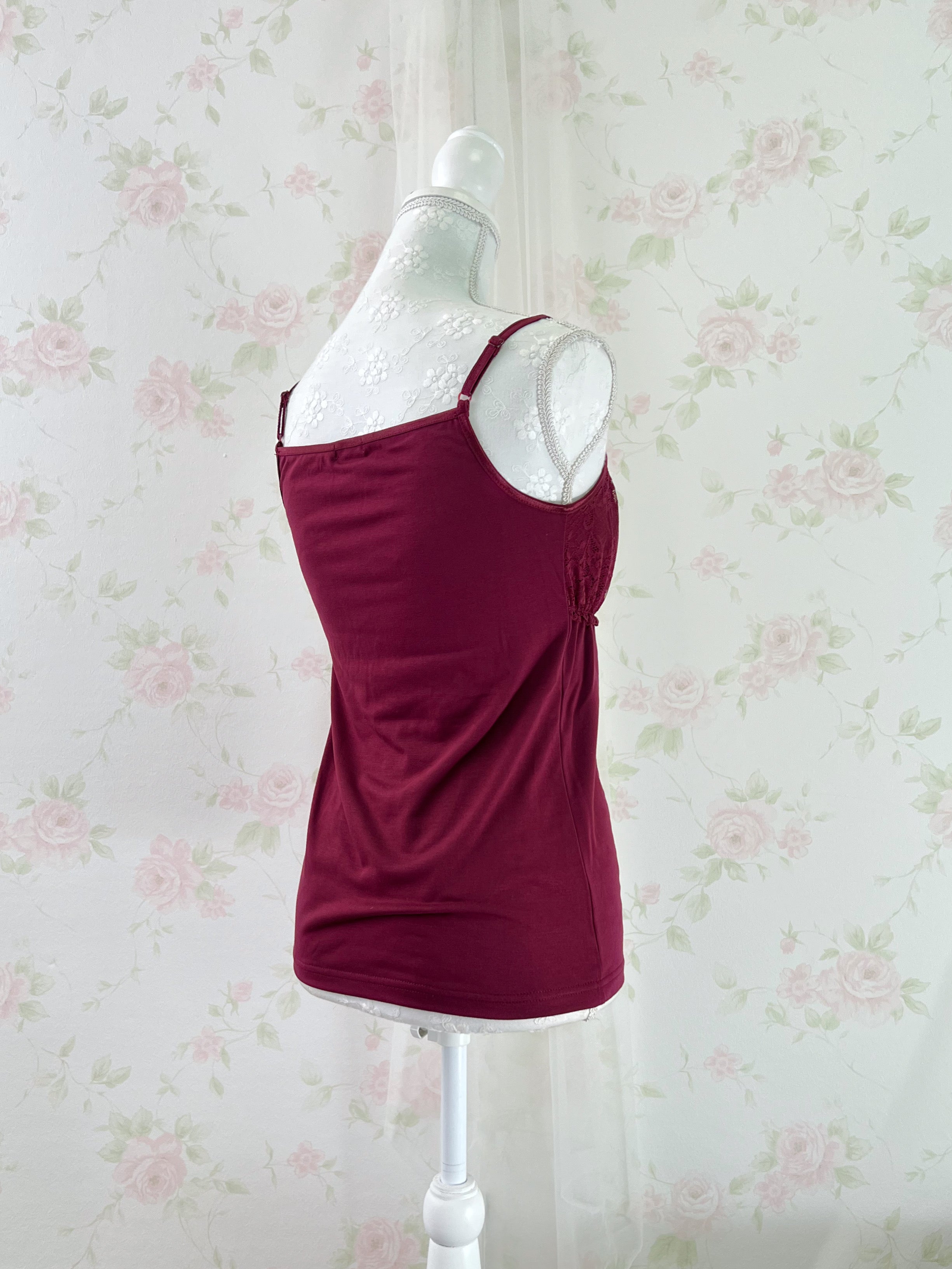 Honeys Lace Camisole (Red)