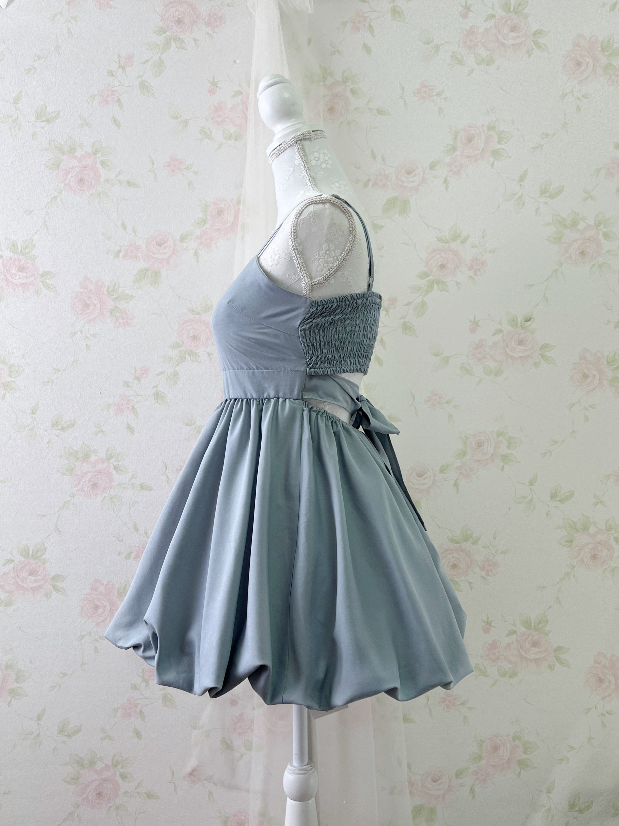 Back Bow Shoujo Dress (Blue)