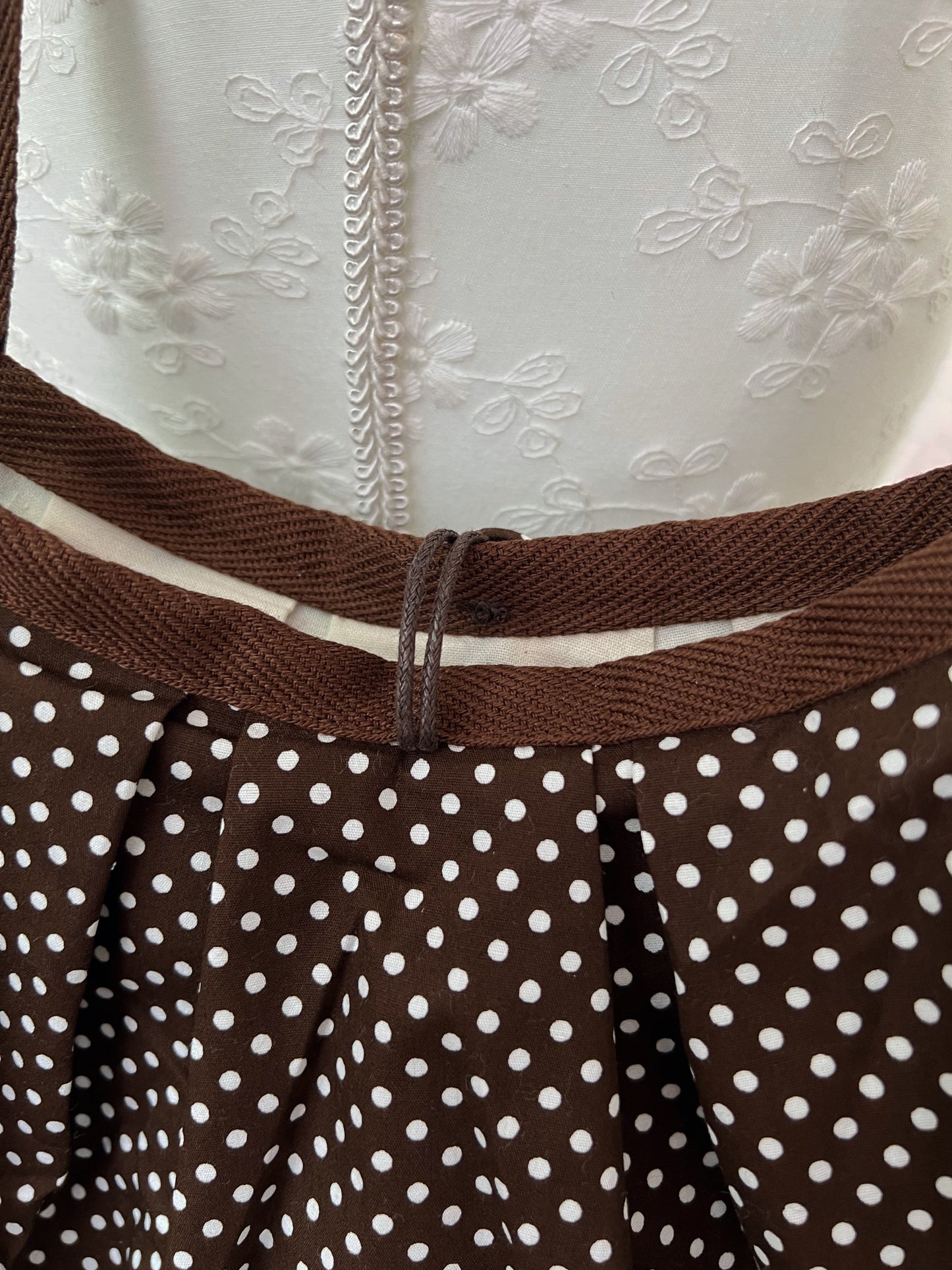 Kirallum Tokyo Handmade Polka Dot Balloon Bag (Chocolate)